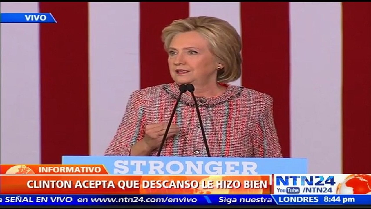 “Es genial estar de vuelta”: Hillary Clinton retoma su campaña presidencial desde Carolina del Norte