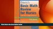 Big Deals  Davis s Basic Math Review for Nurses: with Step-by-Step Solutions  Best Seller Books