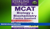 Must Have PDF  Sterling MCAT Biology   Biochemistry Practice Questions: High Yield MCAT Questions