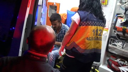 ALKOLLÜ GİRDİĞİ VİRAJDAN ÇIKAMADI...