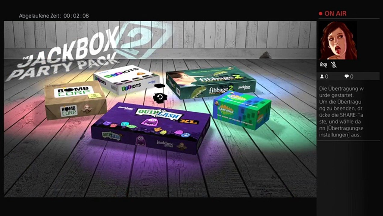 Ps4-live-Übertragung von annichan