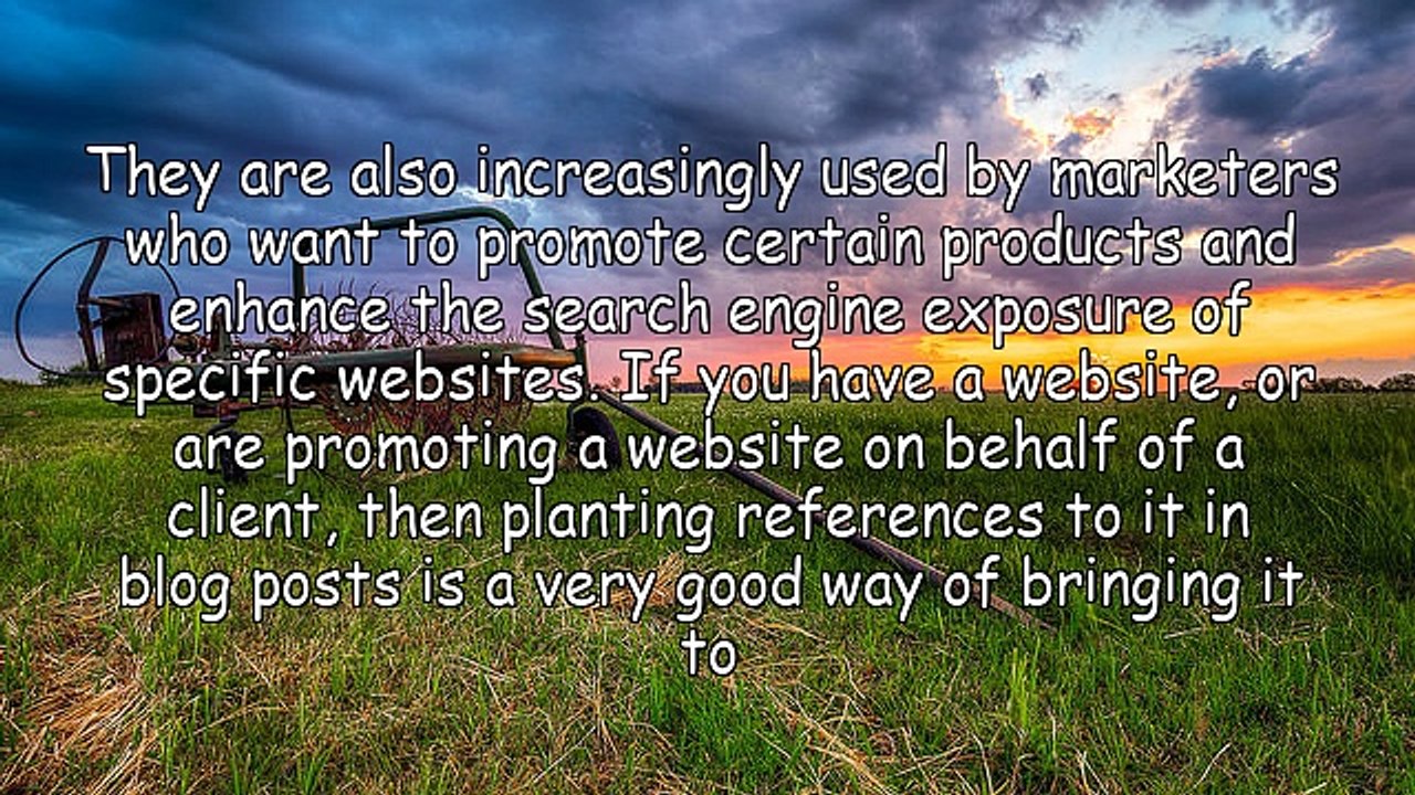 Blogs Are A Great Tool For Influencing The Search Engines