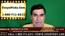 Texas San Antonio Roadrunners vs. Arizona St Sun Devils Free Pick Prediction NCAA College Football Odds Preview 9/17/201