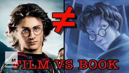 Download Video: The adaptation differences in the Harry Potter series are wickedly permissible