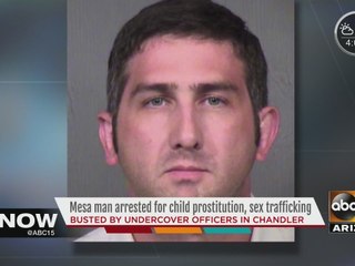 Mesa man arrested accused of preying on kids