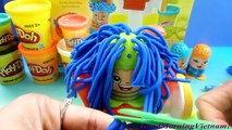 Play-Doh Cắt Tóc Tạo Kiểu Tóc Cắt Tóc Cho Thầy Giáo Play-doh hair Salon Toys Kids
