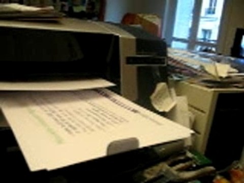 HP Officejet Pro K550 -impression recto-verso