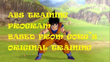Goku Training in REAL LIFE - the real super sayan training for abs