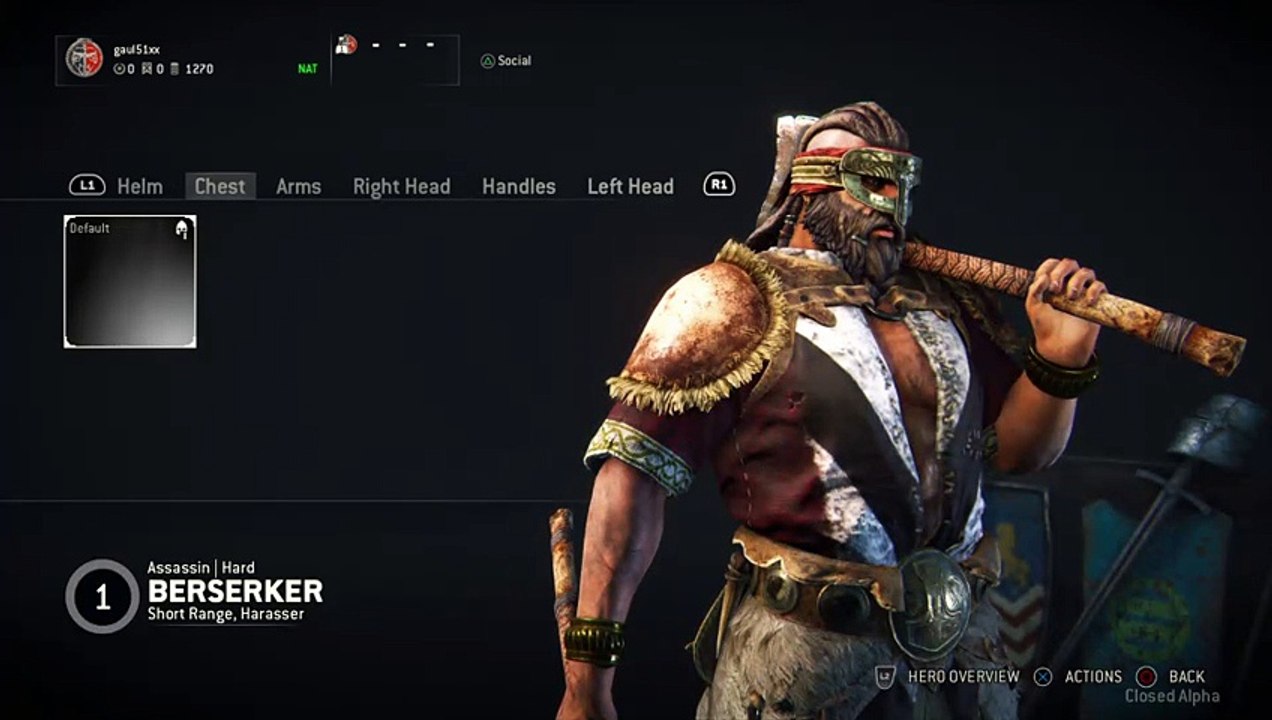 For Honor Alpha PVP Spartan Rage (30)