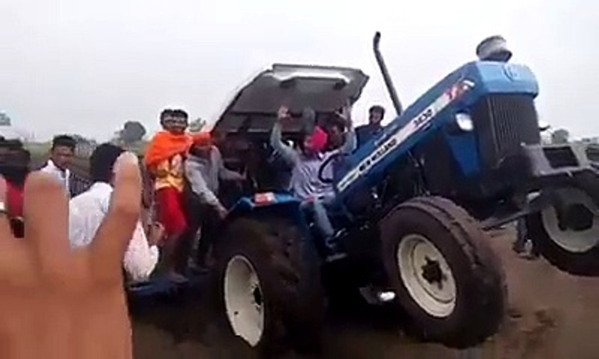 Top Best Tractor stunts 2016