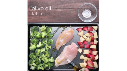 One-Pan Garlic Parmesan Chicken And Vegetables