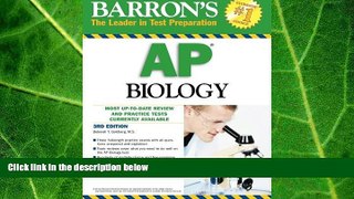 FREE DOWNLOAD  Barron s AP Biology  FREE BOOOK ONLINE