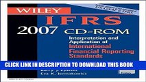 New Book Wiley IFRS 2007: Interpretation and Application of International Financial Reporting