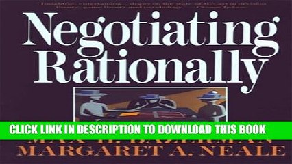 New Book Negotiating Rationally