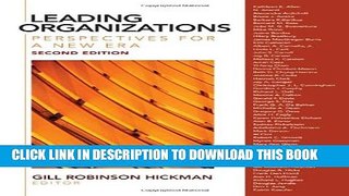 Collection Book Leading Organizations: Perspectives for a New Era