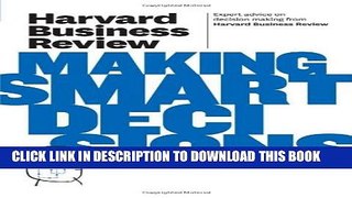 Collection Book Harvard Business Review on Making Smart Decisions (Harvard Business Review