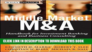 Collection Book Middle Market M   A: Handbook for Investment Banking and Business Consulting