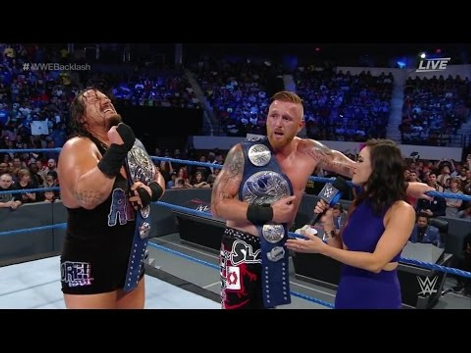 JOB'd Out - WWE Backlash Results: Heath Slater & Rhyno vs The Usos for the Tag Team Titles