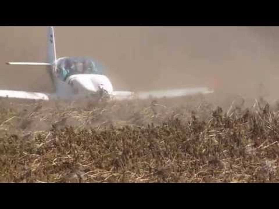 Plane Tumbles After Making Emergency Landing at Breda Airport