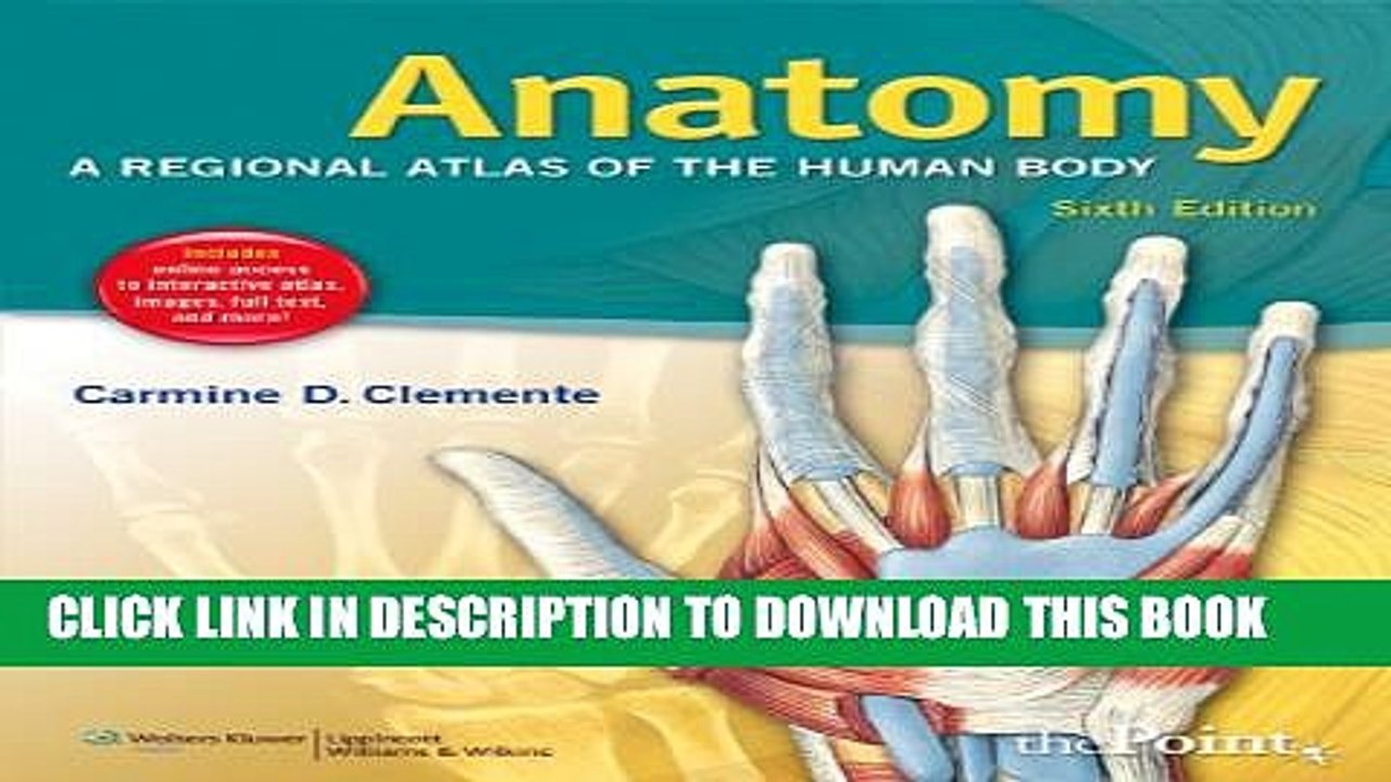 New Book Anatomy: A Regional Atlas of the Human Body (ANATOMY, REGIONAL ATLAS OF THE HUMAN BODY