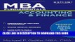 [PDF] MBA Fundamentals Accounting and Finance (Kaplan Test Prep) Full Online