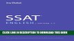 New Book Ivy Global SSAT English 2016: Prep Book, Edition 1.7