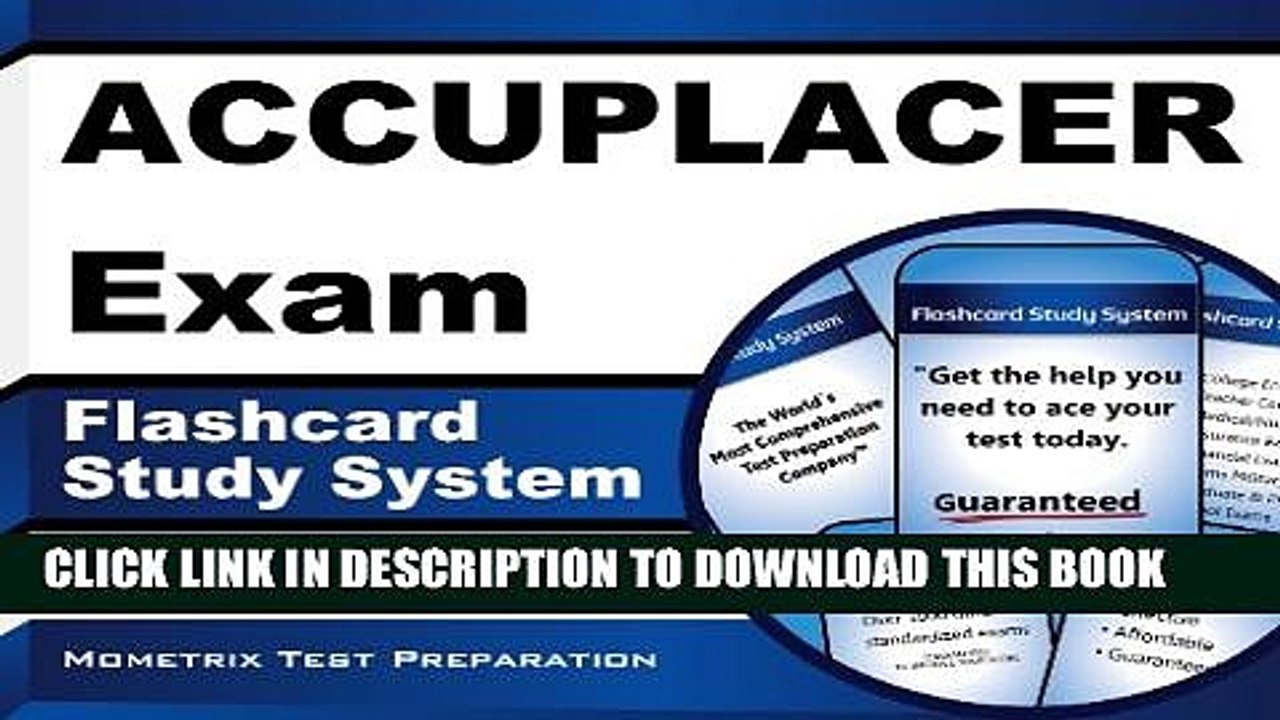 [PDF] ACCUPLACER Exam Flashcard Study System: ACCUPLACER Test Practice Questions   Review for the