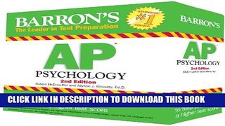 New Book Barron s AP Psychology Flash Cards, 2nd Edition