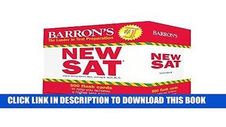 Collection Book Barron s NEW SAT Flash Cards, 3rd Edition: 500 Flash Cards to Help You Achieve a
