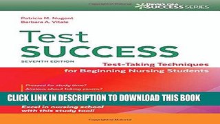 New Book Test Success: Test-Taking Techniques for Beginning Nursing Students