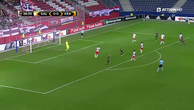 RB Salzburg 0-1 FK Krasnodar All Goals and Full Highlights 15.09.2016 HD