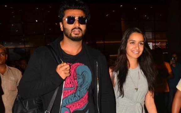 Arjun Kapoor And Shraddha Kapoor Back In Mumbai!