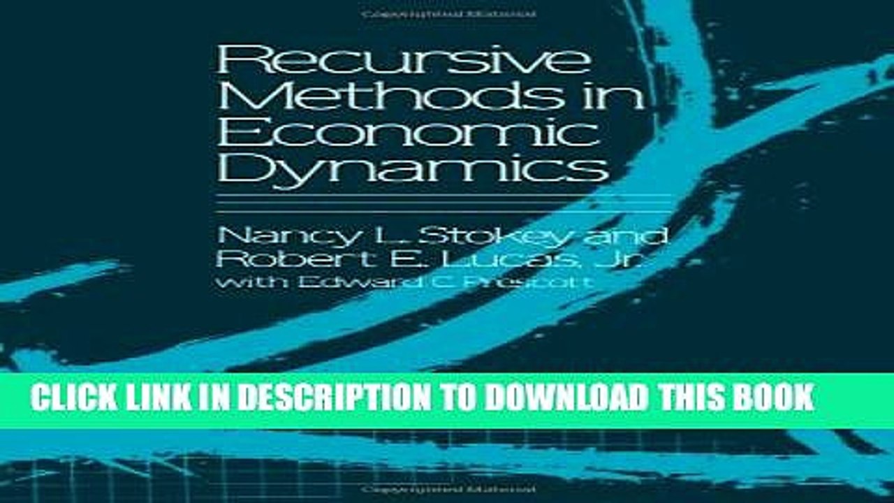 [PDF] Recursive Methods in Economic Dynamics Full Online