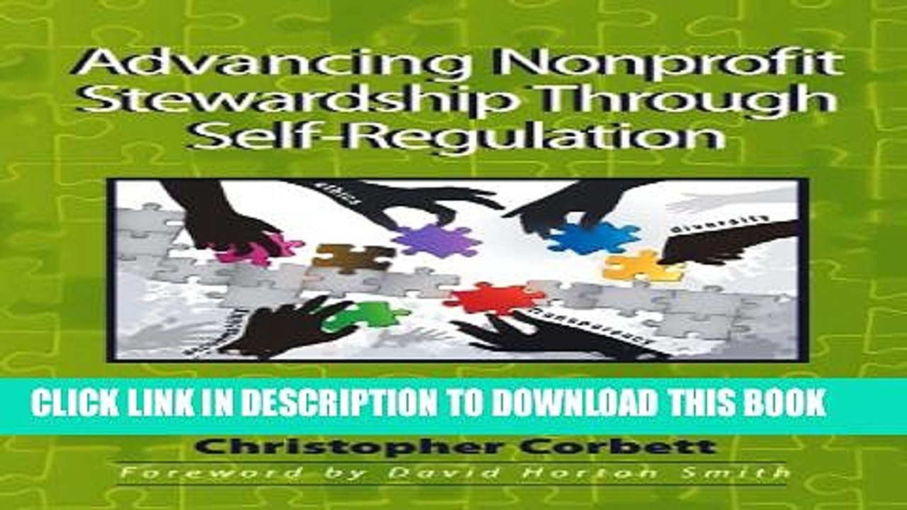 [PDF] Advancing Nonprofit Stewardship Through Self-Regulation: Translating Principles into