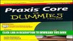 New Book Praxis Core For Dummies, with Online Practice Tests