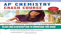 New Book APÂ® Chemistry Crash Course Book + Online (Advanced Placement (AP) Crash Course)