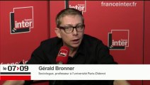 Gérald Bronner répond aux questions d'Ali Baddou