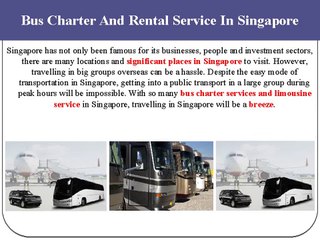 3 Benefits of Bus Rental Service