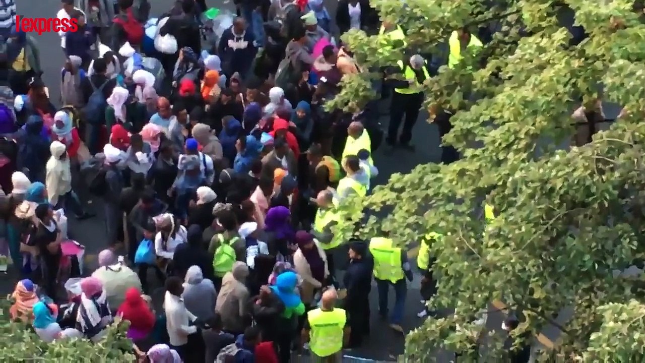 Paris: au moins 1500 migrants évacués du camp de Stalingrad
