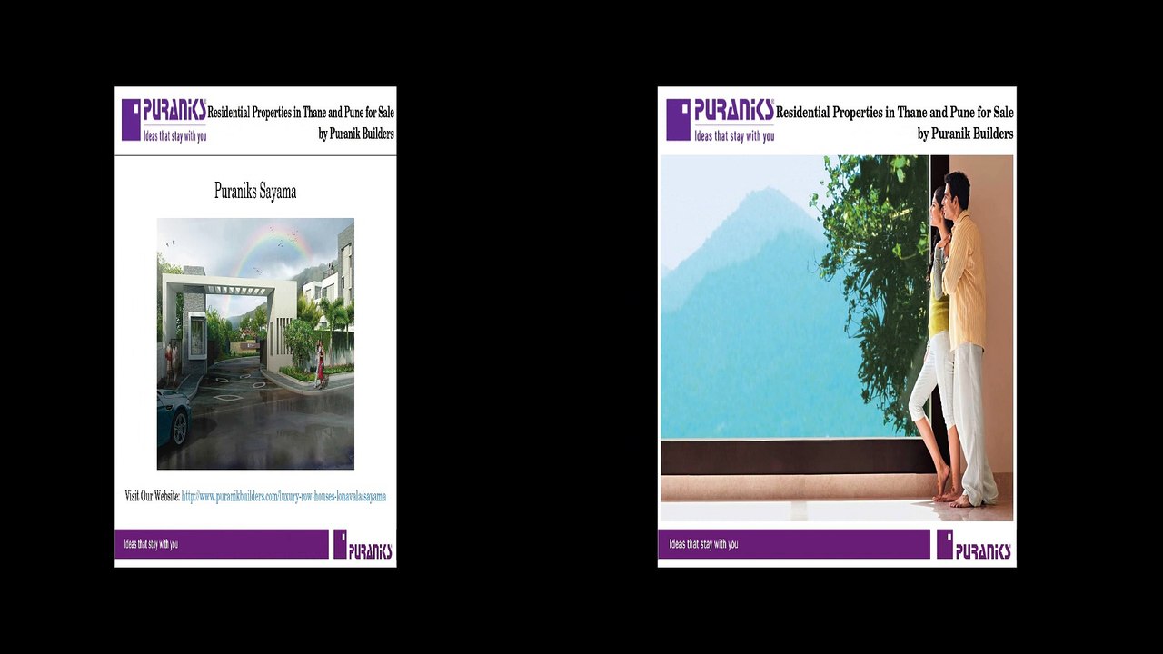 Residential Property in Thane and Pune for Sale by Puranik Builders
