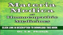 [PDF] Concise Materia Medica of Homoeopathic Medicines Full Colection