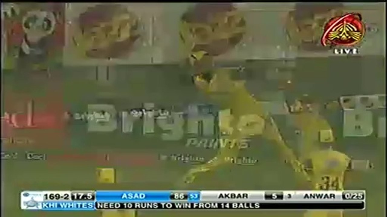 ajmal amazing bowling