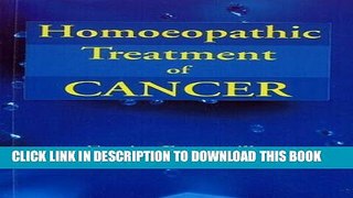 [PDF] Homoeopathic Treatment of Cancer Full Colection