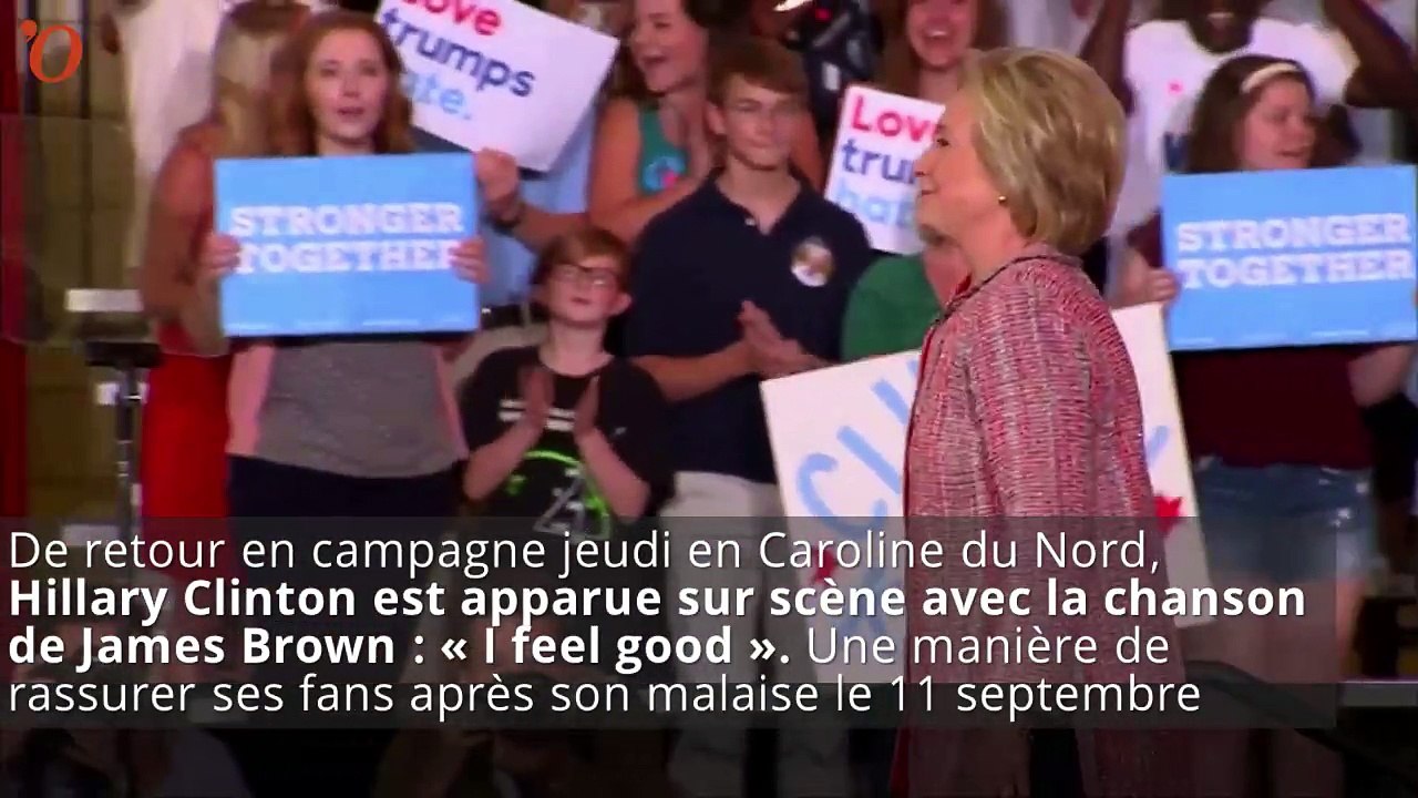 Coucou revoilà Hillary Clinton !