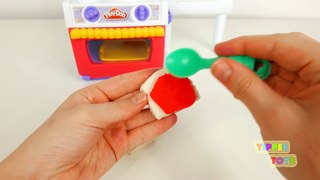 Bộ đồ chơi nấu ăn - Nấu ăn Bằng Đất Nặn Play-Doh với bộ dụng cụ nhà bếp Kids