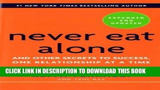 Collection Book Never Eat Alone, Expanded and Updated: And Other Secrets to Success, One