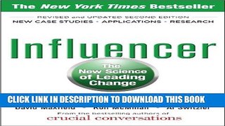 New Book Influencer: The New Science of Leading Change, Second Edition