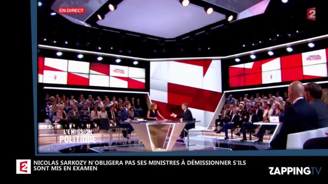 Nicolas Sarkozy président, un ministre mis en examen restera au gouvernement (Vidéo)