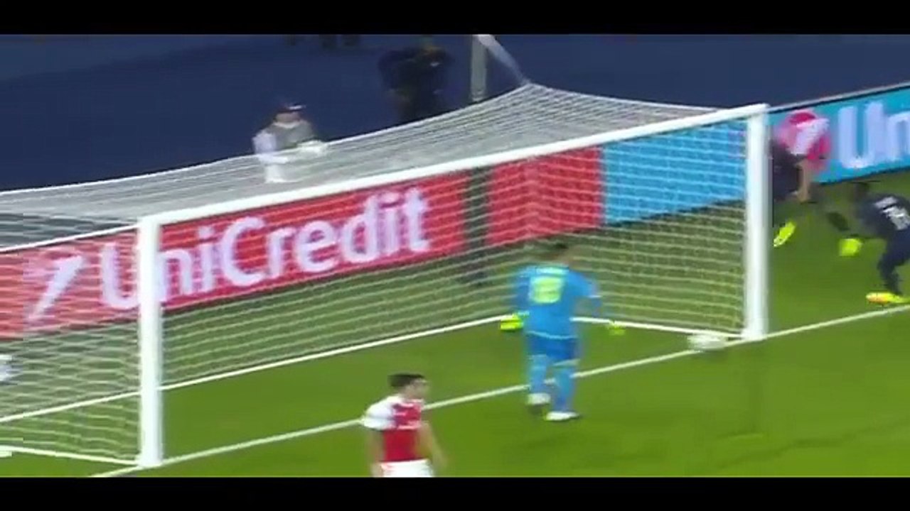 Cuplikan Gol PSG vs Arsenal 1-1 Liga Champion 14 September 2016