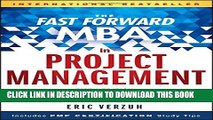 New Book The Fast Forward MBA in Project Management (Fast Forward MBA Series)